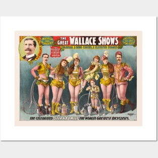 The Great Wallace Shows Vintage Poster 1898 Posters and Art